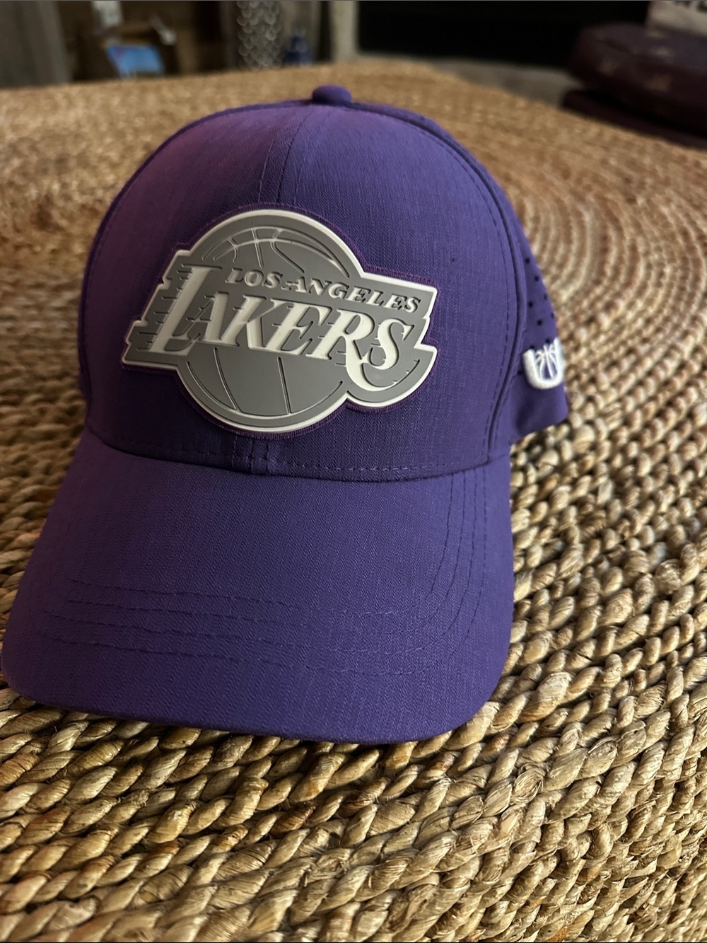 Los Angeles Lakers Purple Logo Cap OSFA NBA